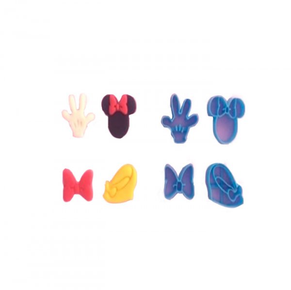 Cortador Roupa Minie Turma Mickey - Cia Do Molde