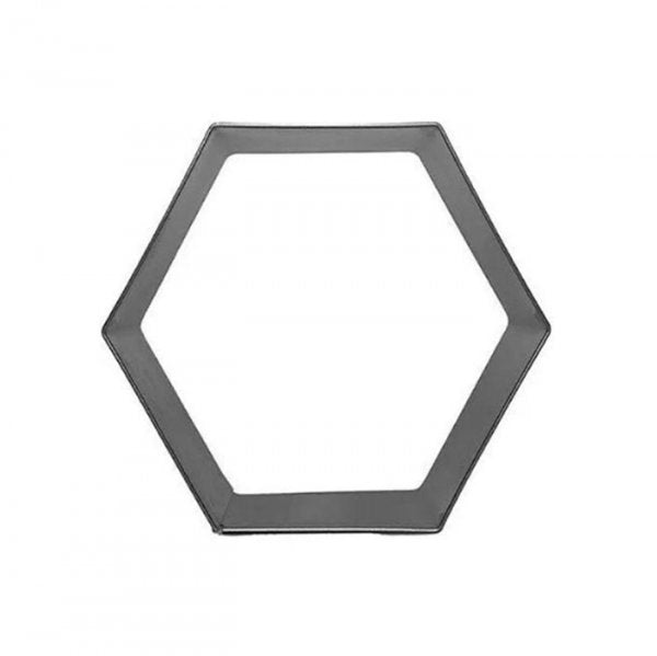 Aro Cortador Hexagono 8,0 X 7,0 X 4,0 Cm - R.R. Oliveira