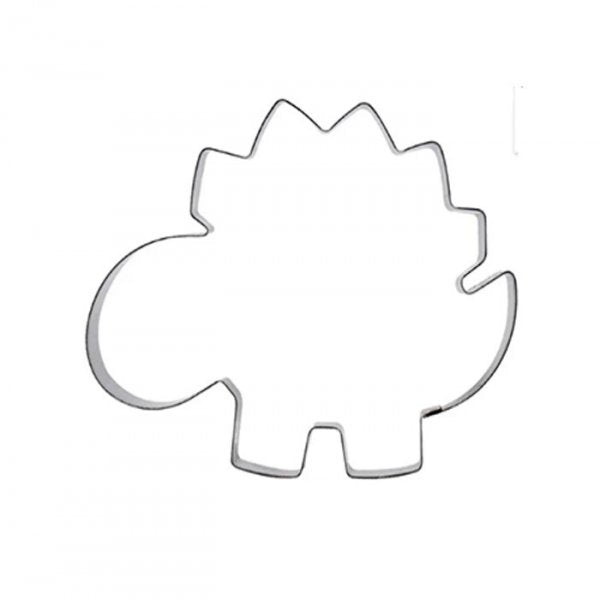 Cortador Inox Dinossauro 2G - R.R. Oliveira