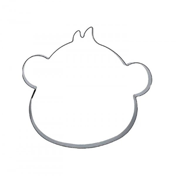 Cortador Inox Face Macaco 1G - R.R. Oliveira