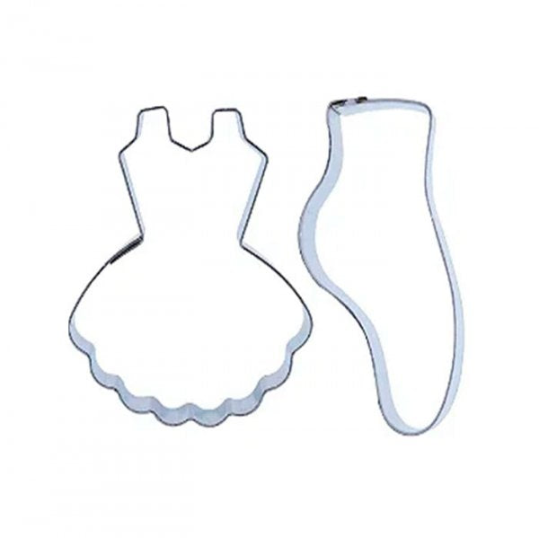 Kit Cortador Inox  Bailarina 1G - R.R. Oliveira