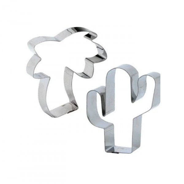 Kit Cortador Inox Coqueteiro/Cactos - R.R. Oliveira