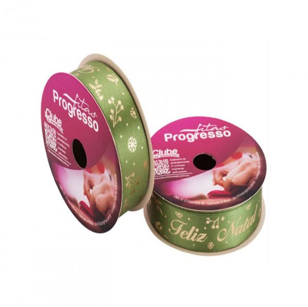 Fita Frase Feliz Natal 10M X 22Mm (Ecf005H) Cor 877 - Fitas Progresso