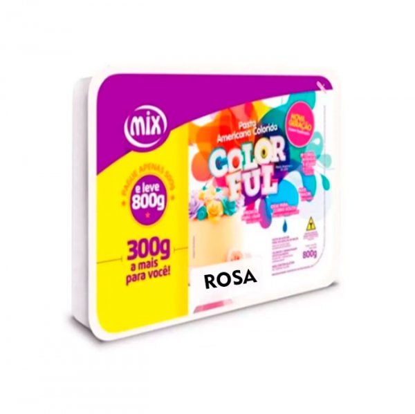 Pasta Americana Rosa 800Gr - Mix