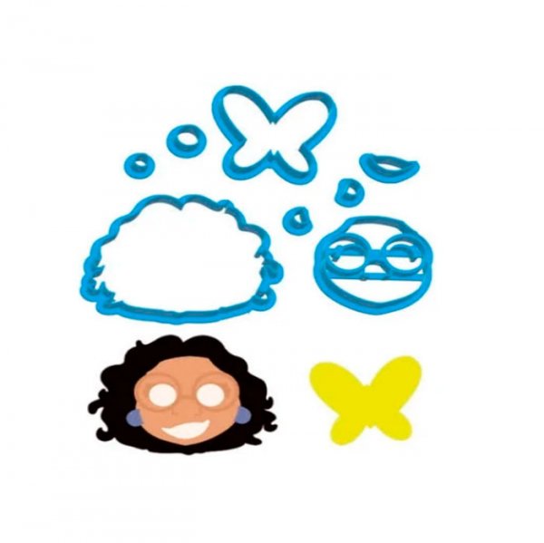 Cortador Mirabel Encanto 5.5Cm - Cia Do Molde