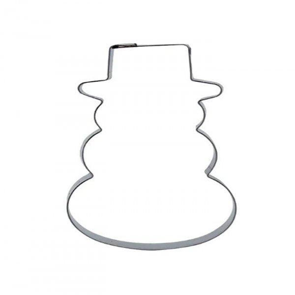 Cortador Inox Boneco De Neve 1G - R.R. Oliveira