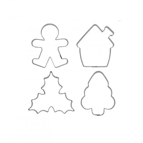 Kit Cortador Inox Natal 10P - R.R. Oliveira