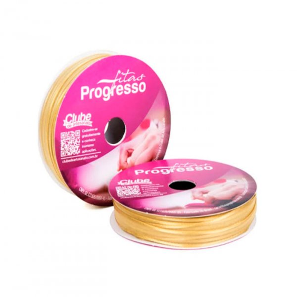 Fita Voal Zc003 (10M X 15Mm) Ouro (228) - Fitas Progresso