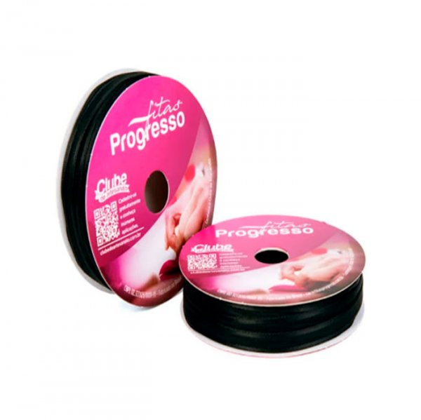 Fita Voal Zc005 (10M X 22Mm) Preto(219) - Fitas Progresso;