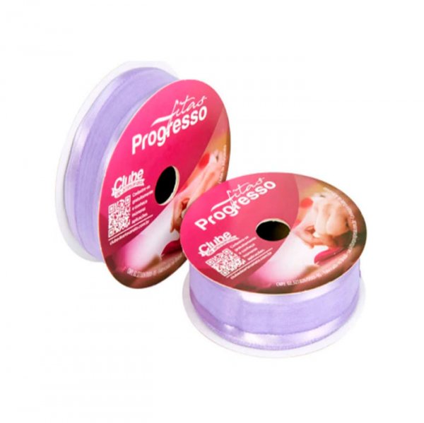 Fita Voal Zc005 (10M X 22Mm) Lilas (245) - Fitas Progresso