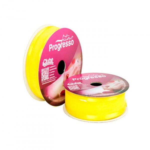 Fita Voal Zc005 (10M X 22Mm) Amarelo Gema (763) - Fitas Progresso