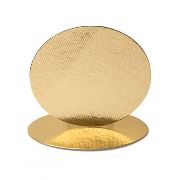 Base Para Doce Redonda Ouro (15Cm) 10Un - Stalden