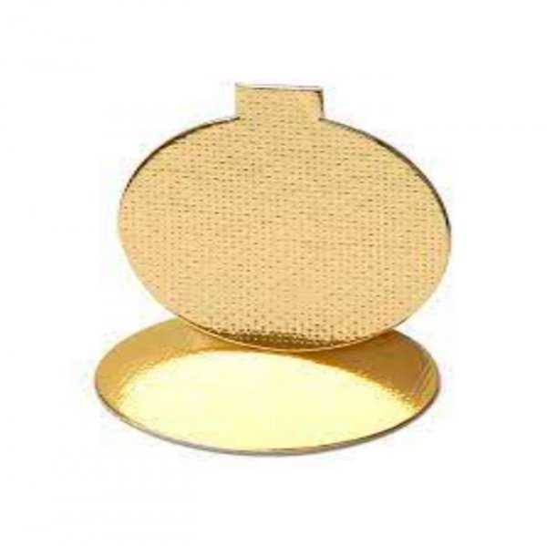 Base Para Doce Redonda Ouro (19.5Cm) 10Un - Stalden