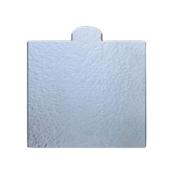 Base Laminada Quadrada (8Cm X 8Cm) Branca 20Un - Chromus