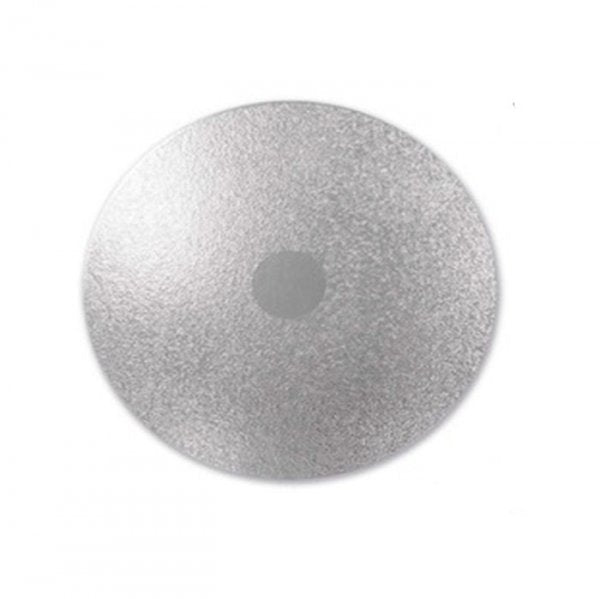 Base Para Bolo Redondo Prata (23Cm) 1Un - Ultrafest