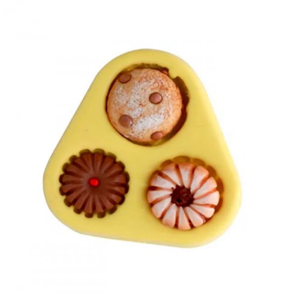 Molde de Silicone Biscoitos (003) - Blue Star
