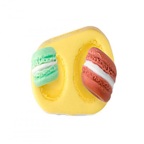 Molde de Silicone Macarons (009) - Blue Star