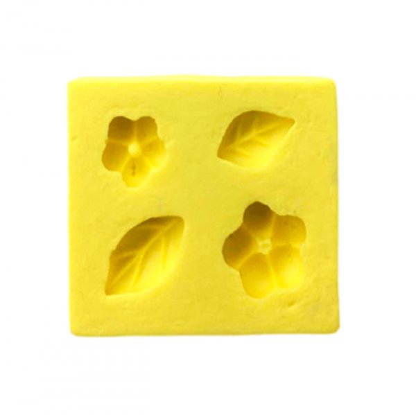 Molde De Silicone Mini Flores (1222) - Mazulli
