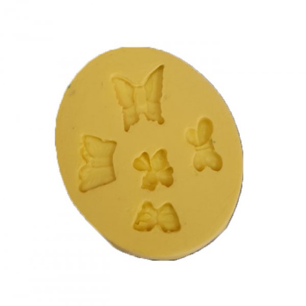 Molde De Silicone Borboletas (1842) - Mazulli