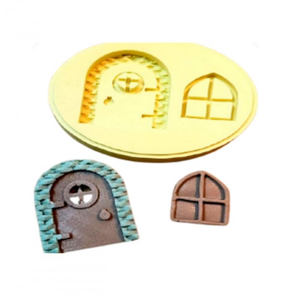 Molde De Silicone Porta E Janela Encantada (2112) - Mazulli