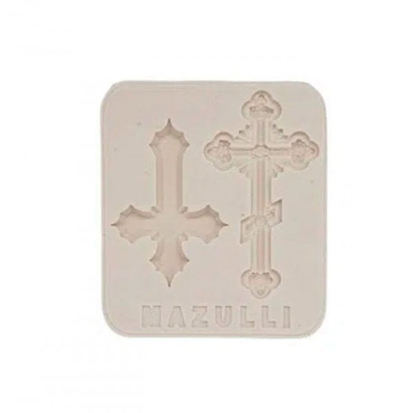Molde De Silicone Crucifixos (1608) - Mazulli