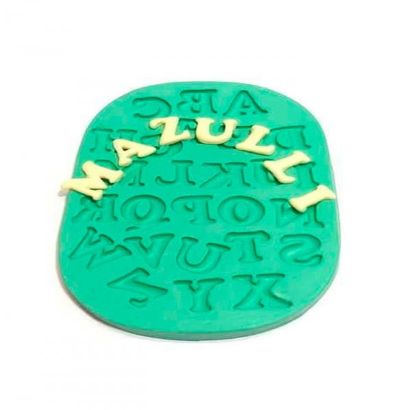 Molde De Silicone Alfabeto Maisculo (45) - Mazulli