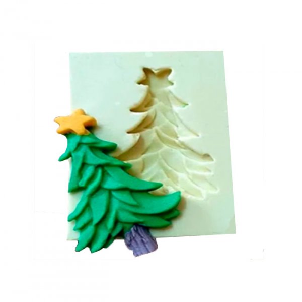 Molde De Silicone Pinheiro Natal (81) - Mazulli