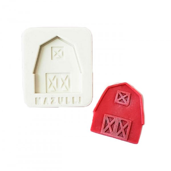 Molde De Silicone Celeiro (2374) - Mazulli