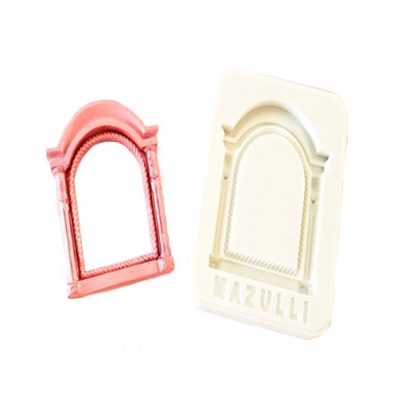 Molde De Silicone Moldura (2371) - Mazulli