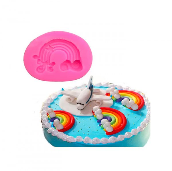 Molde De Silicone Arco Iris (S282) - Molds Planet