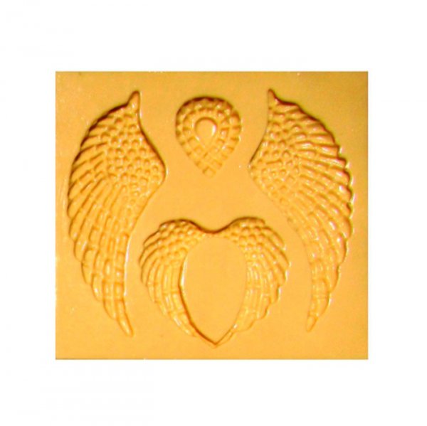 Molde De Silicone Asas De Anjo (1415) - Mazulli
