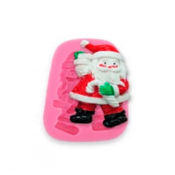 Molde De Silicone Papai Noel (N10) - Molds Planet
