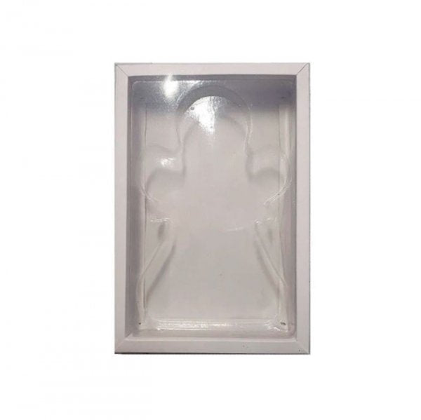 Caixa Biscoito/Árvore Plano Branco (5Uni) - Crystal Forming