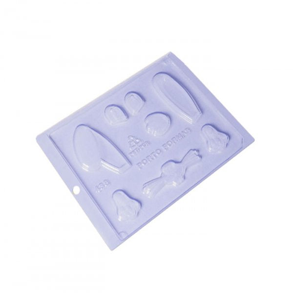 Forma De Acetato Partes Coelhinho (438) - Bwb