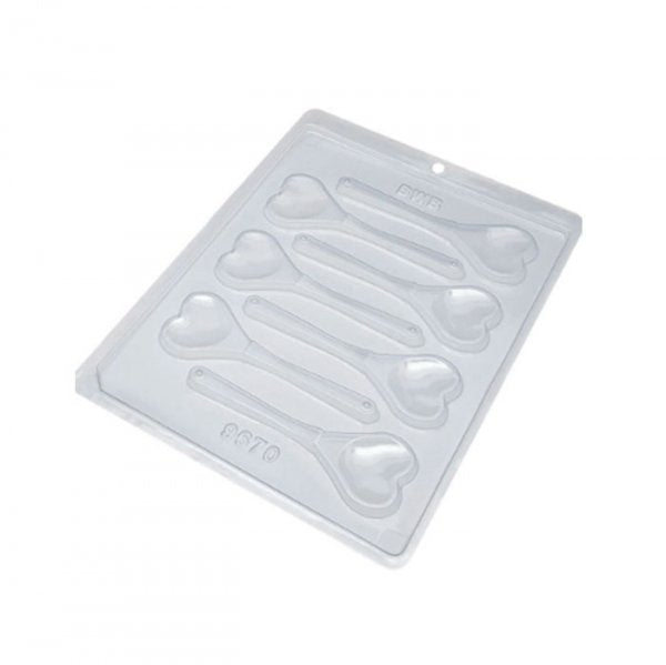 Forma De Acetato Colher Coração 9670 - Bwb