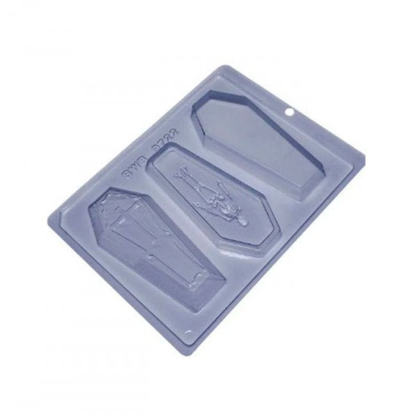 Forma De Acetato Caixão Halloween (9722) - Bwb