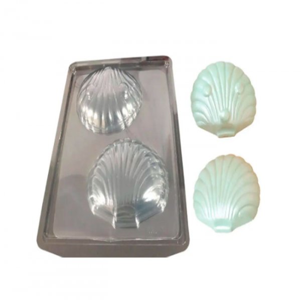 Forma De Silicone Concha Grande - Crystal Forming