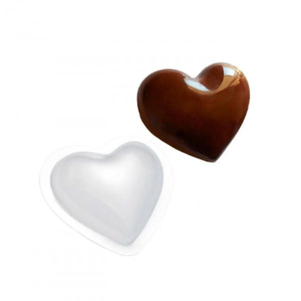 Forma De Silicone Coração 500G - Crystal Forming