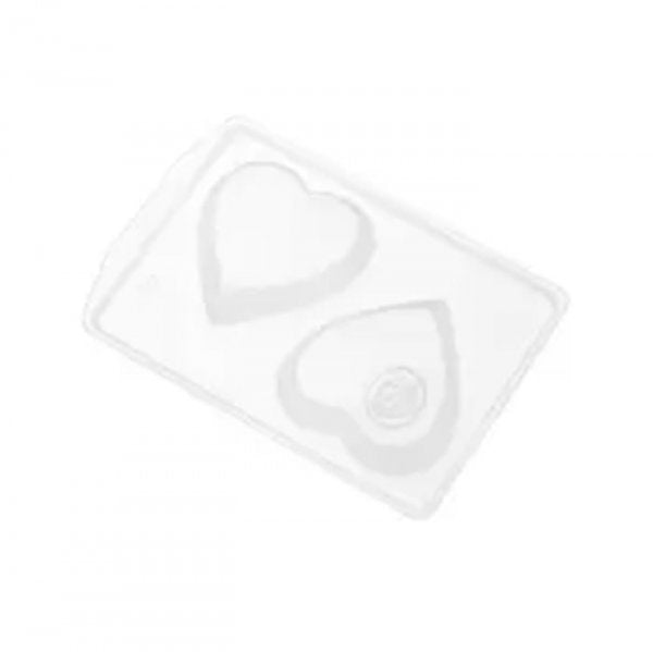 Forma De Silicone Coração Camafeu (832) - Bwb