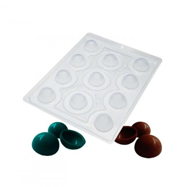 Forma De Acetato C/ Silicone Esfera 30Mm - Bwb