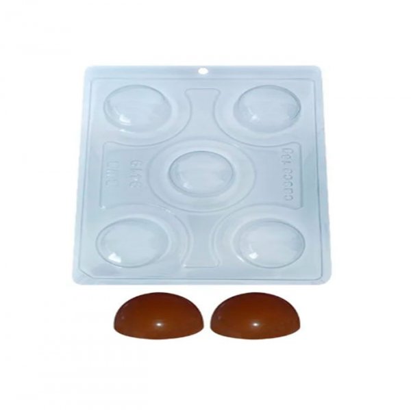 Forma De Acetato C/ Silicone Esfera 40Mm - Bwb