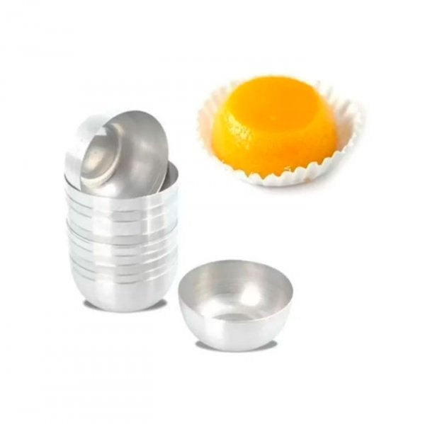 Forma De Aluminio Para Quindim N2 (3.5X2.5X5.8Cm) - Metasa