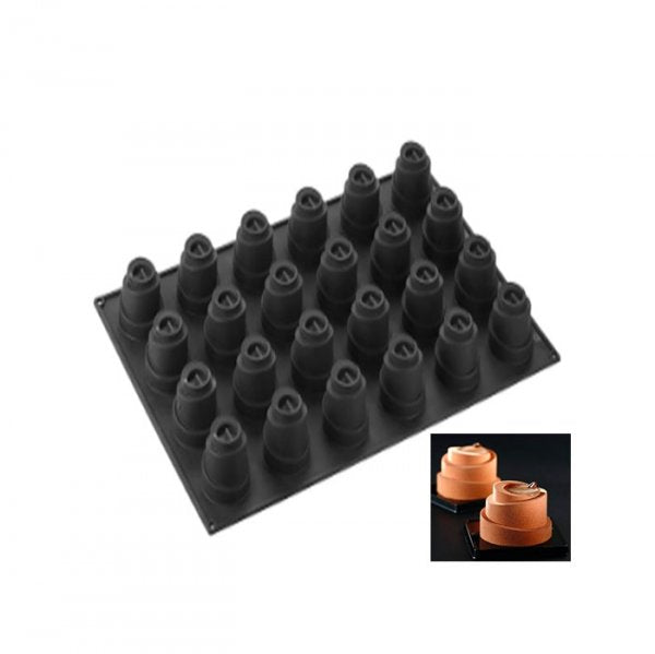 Forma De Silicone (Px010) Babele 24 Cavidades - Pavoni Italia