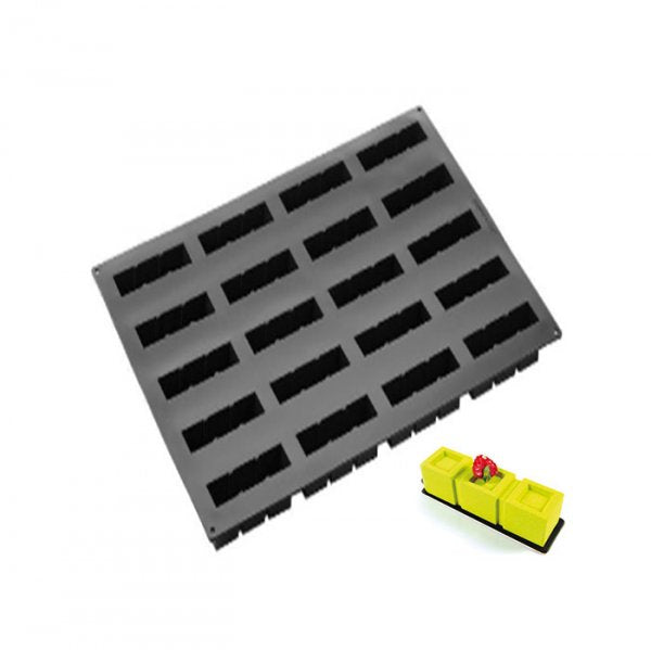 Forma De Silicone (Px015) Trittico 20 Cavidades - Pavoni Italia