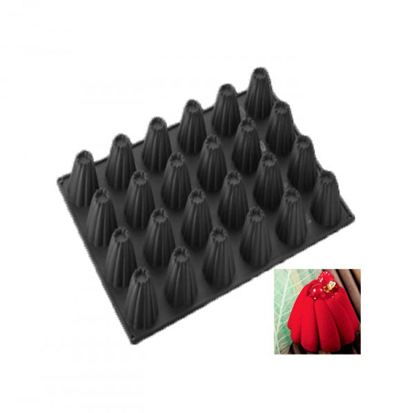 Forma De Silicone (Px018) Fantasi 24 Cavidades - Pavoni Italia