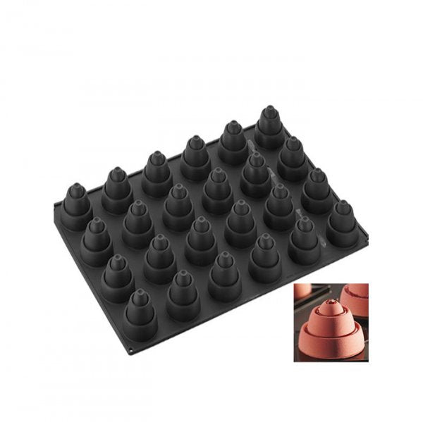 Forma De Silicone (Px034) Ring 24 Cavidades - Pavoni Italiav