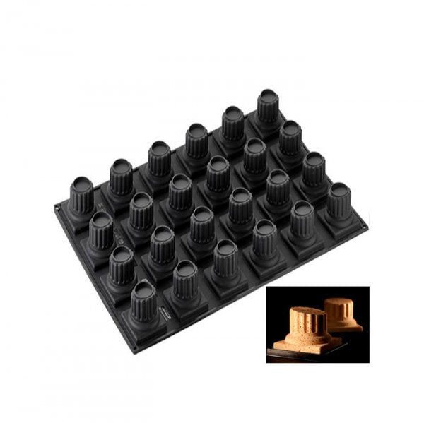 Forma De Silicone (Px041) Caesar 24 Cavidades - Pavoni Italia