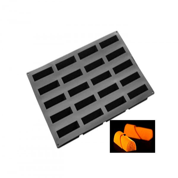 Forma De Silicone (Px047) Flow Mignon 72 Cavidades - Pavoni Italia