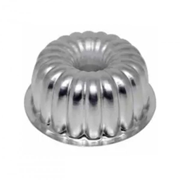 Forma De Inox Torta Suíça Crespa (13X6) - Metasa