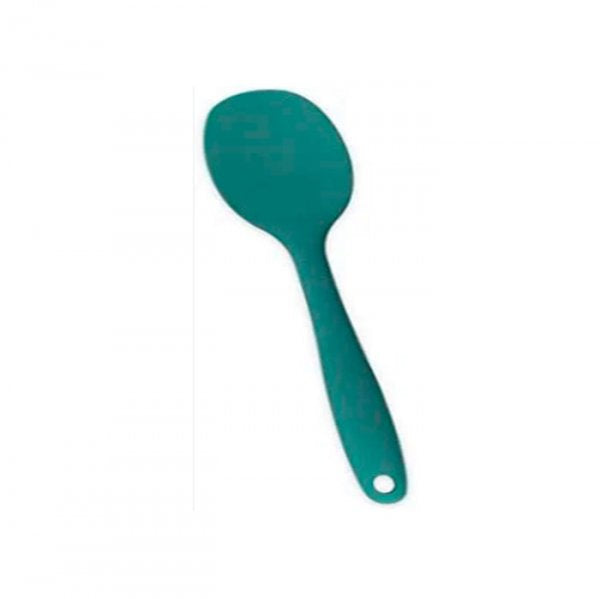 Espatula De Silicone Duplo Redonda Verde - Oikos